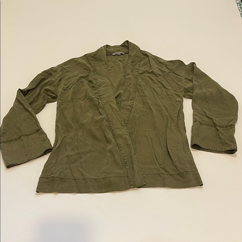 The United Way Olive Green Women's Utility Open Jacket
